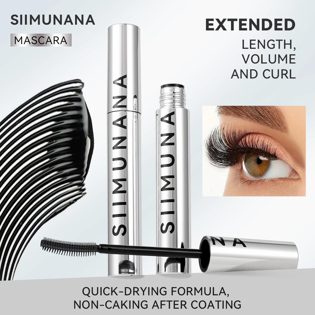 Cosmetics Mascara Waterproof Long-lasting Black Eyelash Extension Liquid Eyeliner Vegetarian Mascara