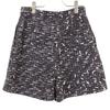 Chanel Excellent Condition, Genuine Japanese Domestic Product P77734V69419, Rhinestone COCO Button Tweed Wide-leg Shorts Bottoms 36 Dark brownUsed