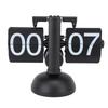 Retro Large Number 24-Hour Flip Desk Clock, Stainless Steel Table Clock, Easy To Read, Best Retro Birthday or Christmas Gift, Perfect for Living Room,