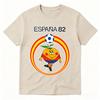 Naranjito Espana 82 Spain Mascot 1982 Football Tshirt Unisex Unisex Clothing Fashion Cotton Oversized Short Sleeve Oneck Tshirts