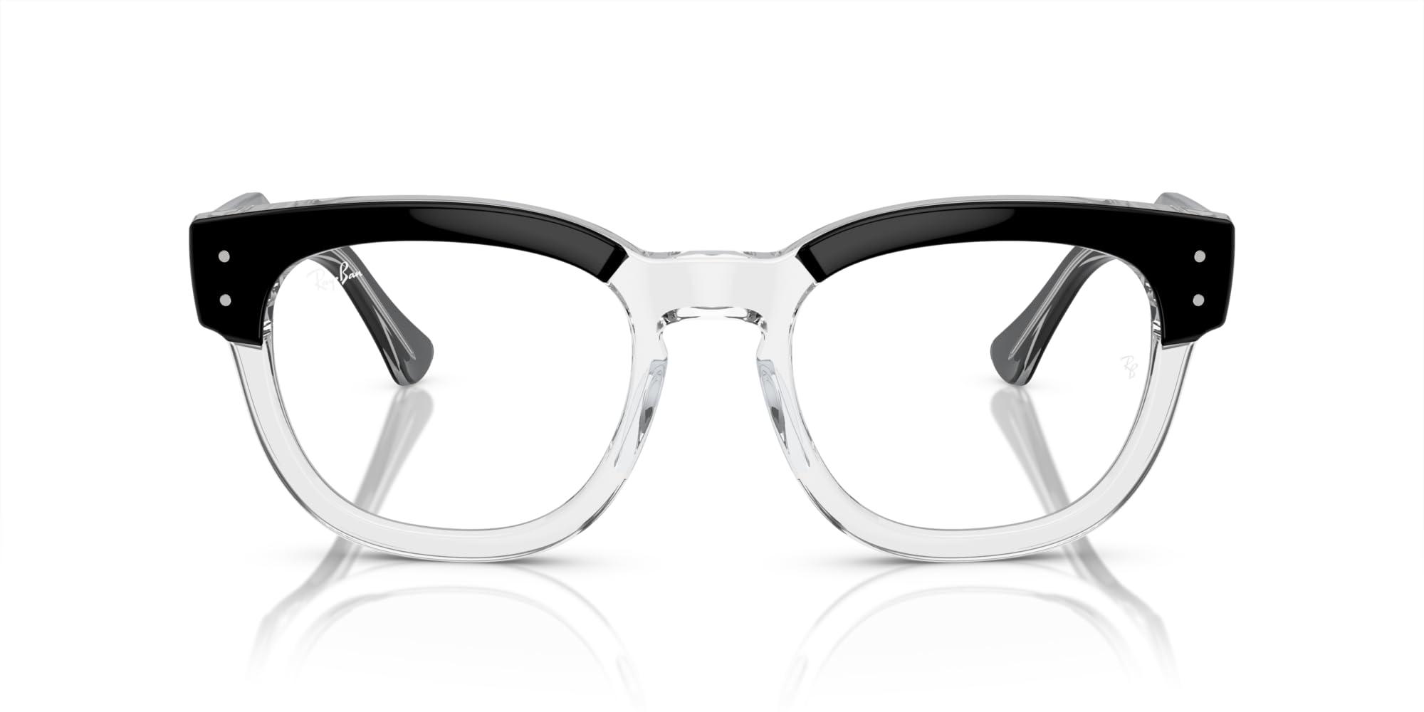 

Prescription Glasses RX0298VF MEGA HAWKEYE BLACK ON TRANSPARENT 50 [Ray-Ban]