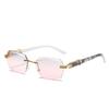 Xiaomi New Style Frameless Rimless Sunglasses For Women, Fashionable And Trendy, With Gradient Oceanic Lenses 1326