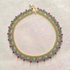 Hanfu Accessories Horse Face Skirt Necklace Ethnic Style Multi-layer Lace Necklace  Hanfu