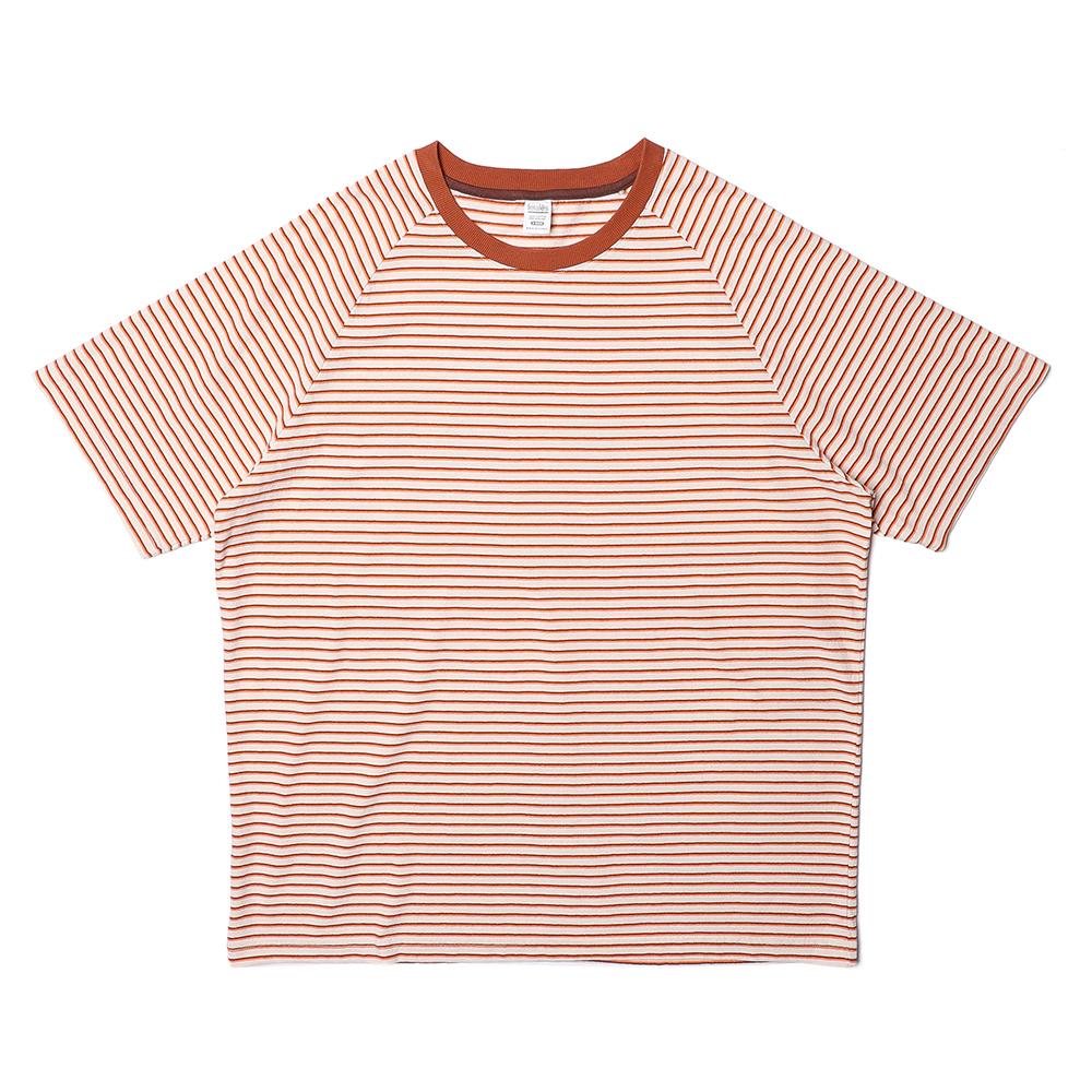 Leulale Thin Stripe Tee - Fanta Brown