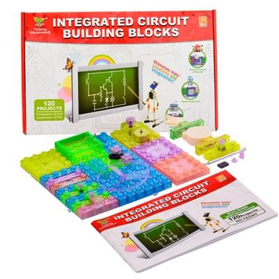 Electronic Circuit Kit Experiment Set 120 Ways Electronic Block Block Type Learning Toy Educational Toy Elementary School Student Free Study Science