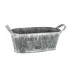Set of 3 Atmosphera Metal and Zinc Planters
