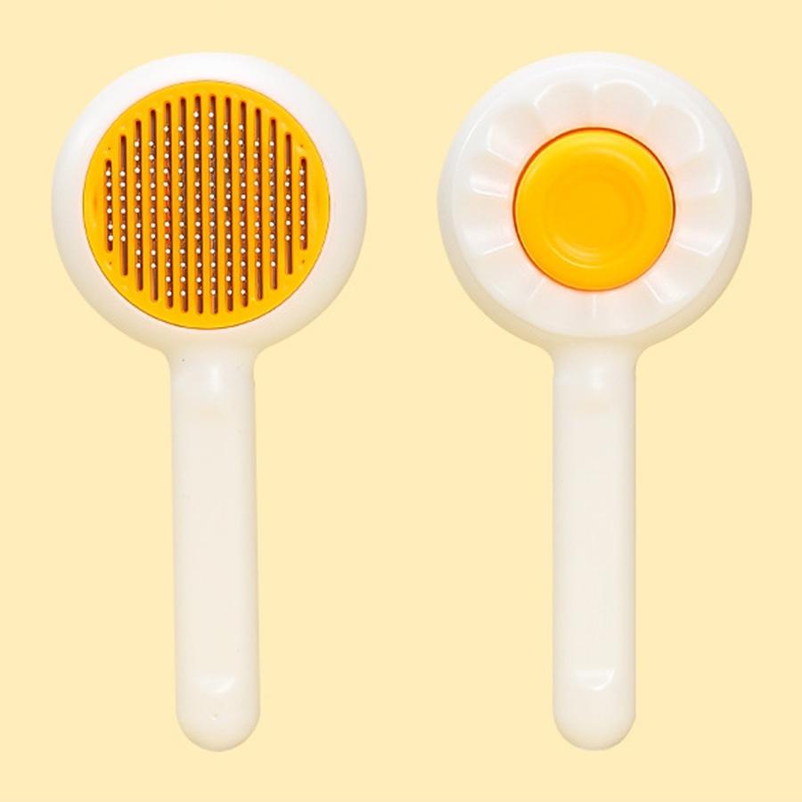 

1 шт., расческа для удаления шерсти у кошек, расческа-щетка для чистки шерсти у собак, расческа для удаления шерсти одним щелчком