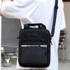 Solid Color Men Crossbody Bag Multi-function Oxford Cloth Briefcase  Streetwear