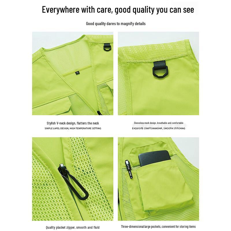 Chiwu Multi-Pocket Breathable Outdoor Vest