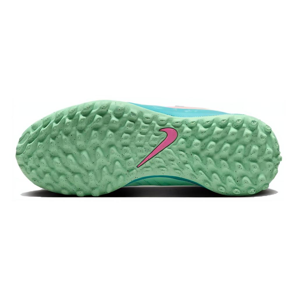 New Nike Junior Phantom GX 2 Academy LV8 Slip Resistant Cushioning Low Top Kids' Soccer Shoes Blue Green Kids' FQ7391-300