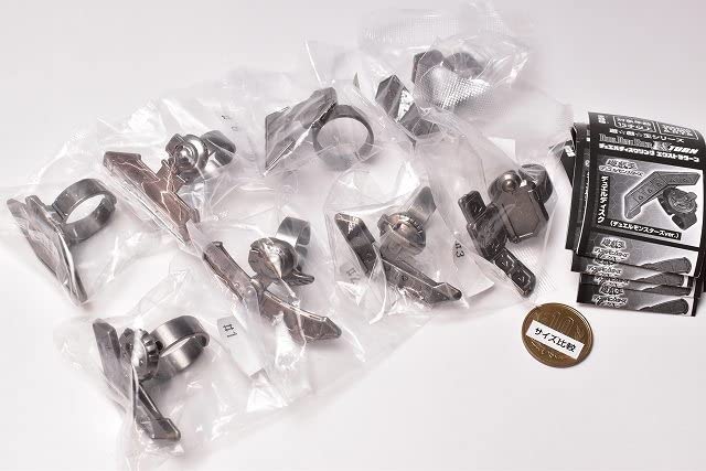 Series Duel Disc Ring EX Turn Types Set Gacha Gacha Capsule Toy Yu-Gi-Oh! [8 (Full Complete)]