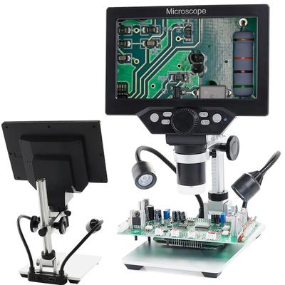 Microscopio Digital X1200 12MP HD LCD 1080P Con Doble Iluminación
