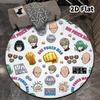 Onepunch Man Round Area Rug Carpet Rug For Living Room Bedroom Sofa Playroom Decor Nonslip Floor Mat