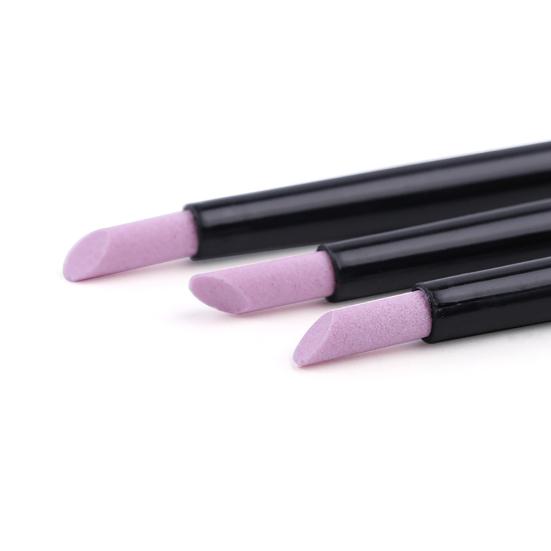 Nail Art Quartz Scrub Stone Odstraňovač kůžičky Pero Pusher Manikúra Polish Tool