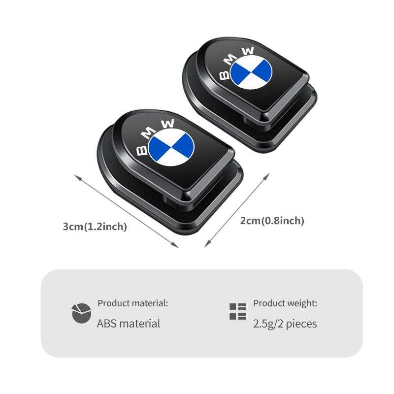 2/4pcs Mini Car Seat Headrest Hook USB Storage Organizer Holder For BMW Performance X1 M3 M6 F01 F02 E34 E36 E60 F10 F20 X6 jbzh05