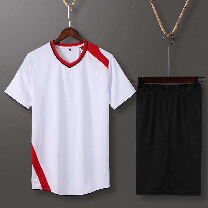 Men Women Volleyball Uniform Set Sport Training Jersey Beach Competition Team Wear Striped