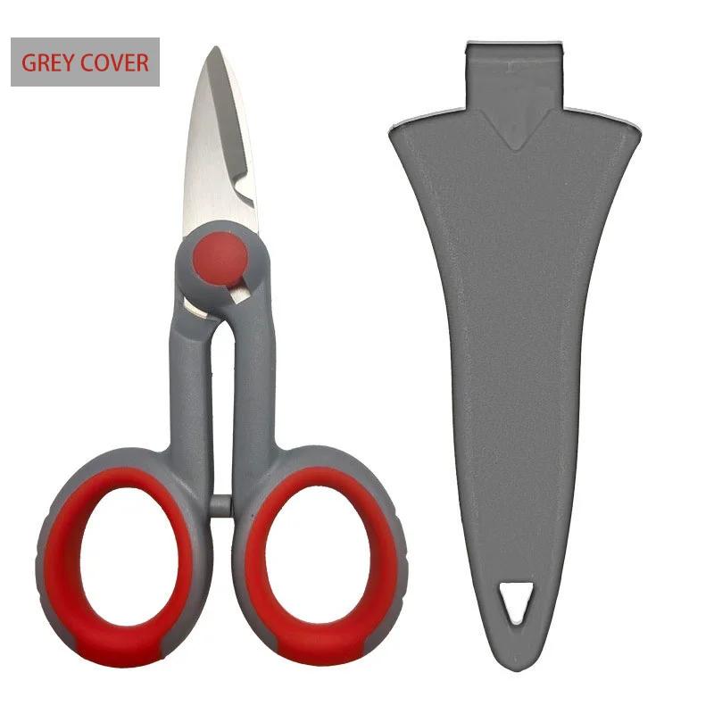 Professional Electrician Scissors High Carbon Steel Wire Cut Tool for Fabric Paper Cable Fishing