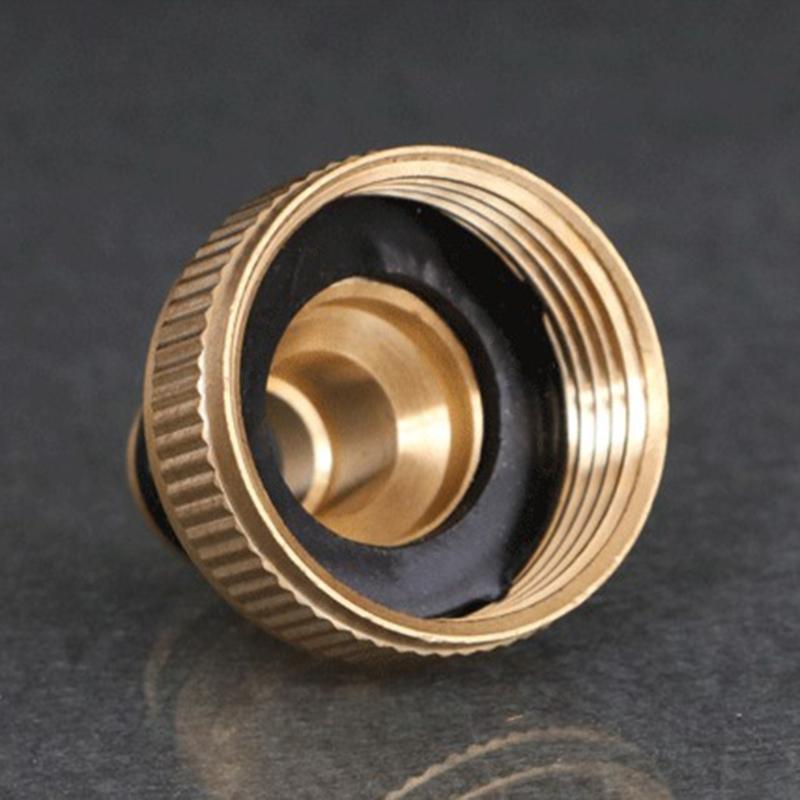 Brass Garden Water Adapter 1 Inch Thread Faucet Quick Connector Hose Water Guns Garden Hose Washing Machine Fittings