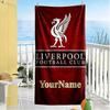 Liverpool Customizable Name Beach Towel Super Soft & Absorbent For Beach Bathroom Outdoor Swimming Pool Camping Picnic Yoga Diving Vacation Accessorie