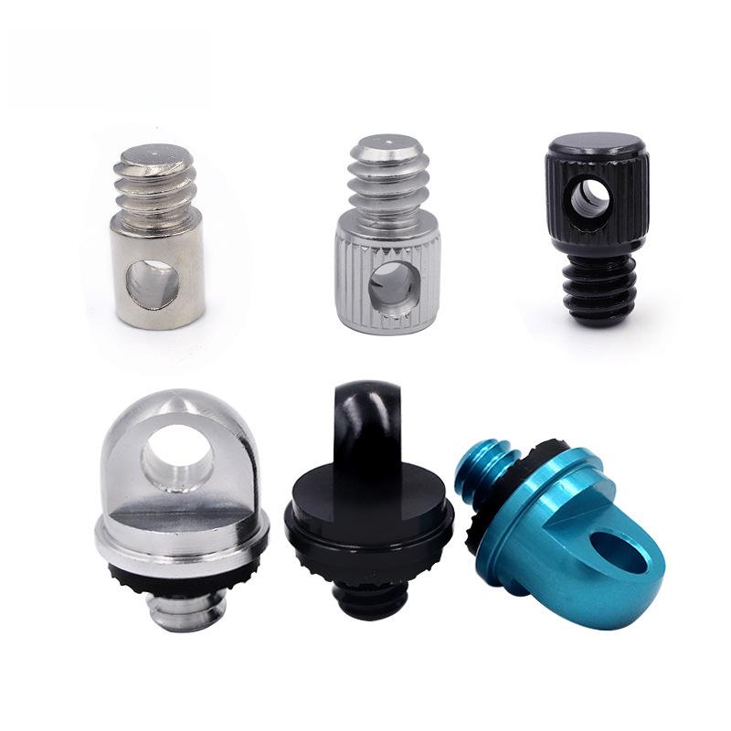 Adaptor cu șurub pentru trepied de cameră de la 1/4 la 3/8: Conversie M4, M5, M68, M10 pentru suport Hot Shoe sau stativ de lumină