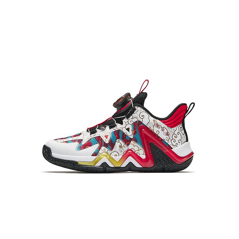 Anta Kids Reverse Scale 3.0 Fabric Trendy Comfortable Versatile Non-Slip Wear-Resistant Breathable Low-Top Basketball Shoes A12519930