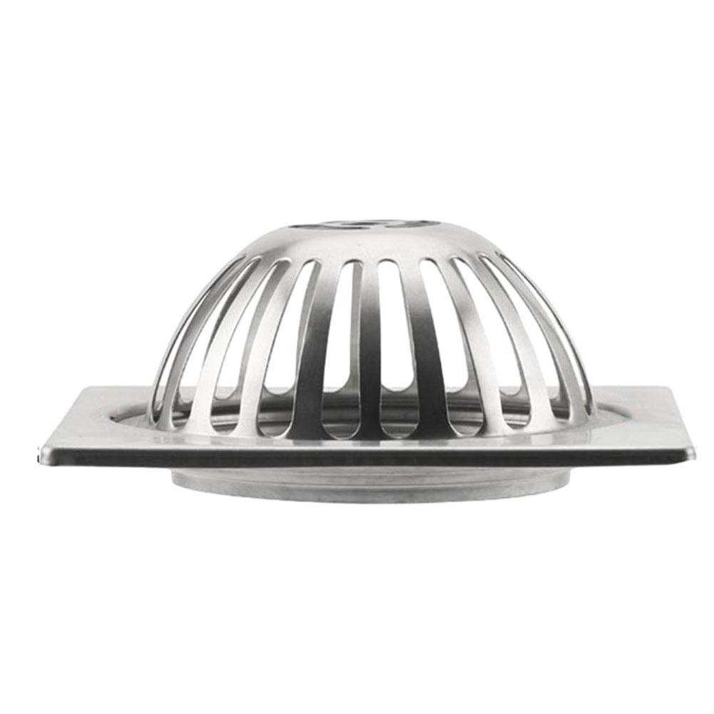 Stainless Steel Balcony Roof Floor Drain Stainless Steel Round Large Displacement Anti-blocking Filter Screen Cover