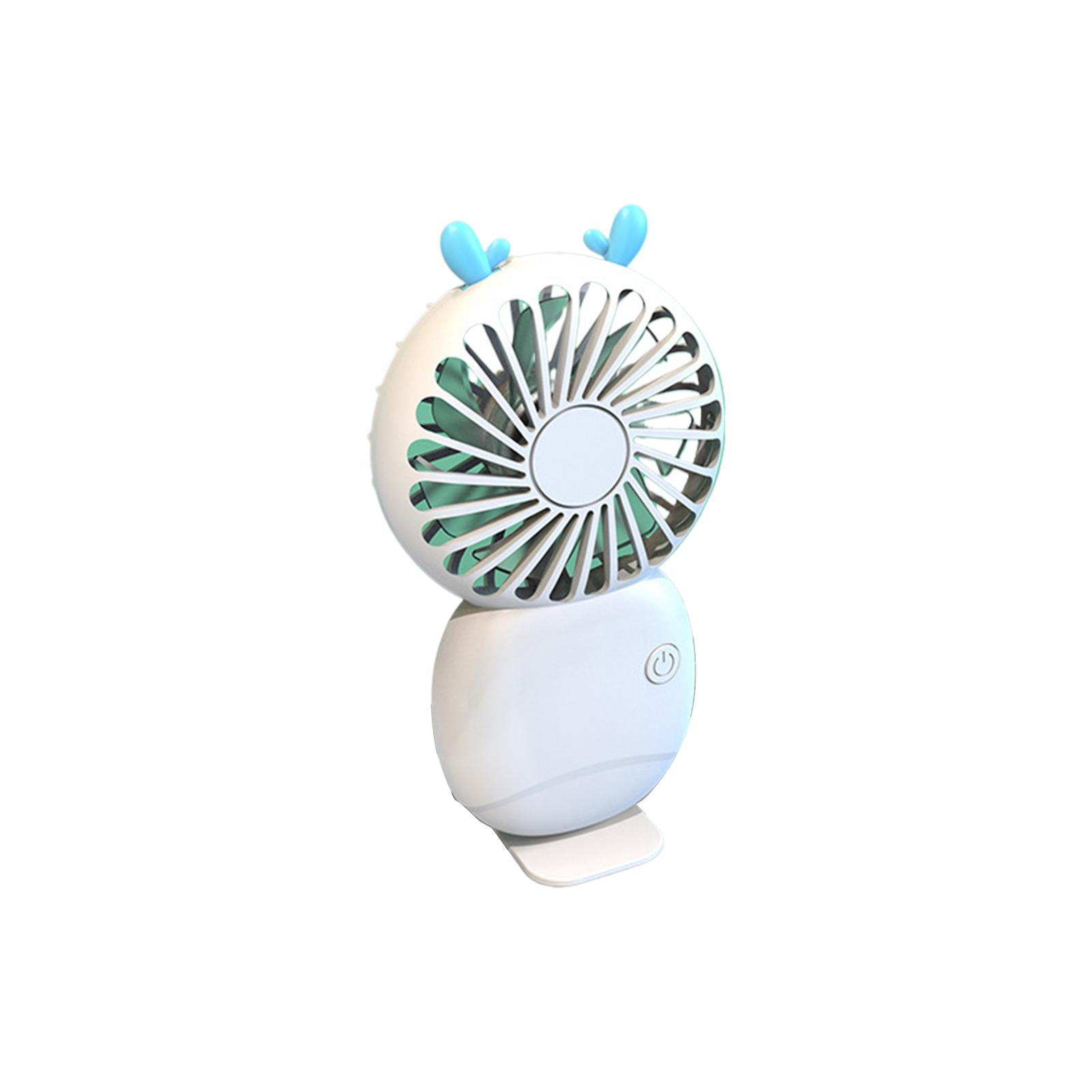 

Мини карманный вентилятор из АБС-пластика с USB-зарядкой для детей, студентов и взрослых, держатель для мобильного телефона белый