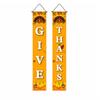 2-Pack Of Thanksgiving Couplets,  Event Parties, Photo Backgrounds, Decorative Couplets, Door Curtains