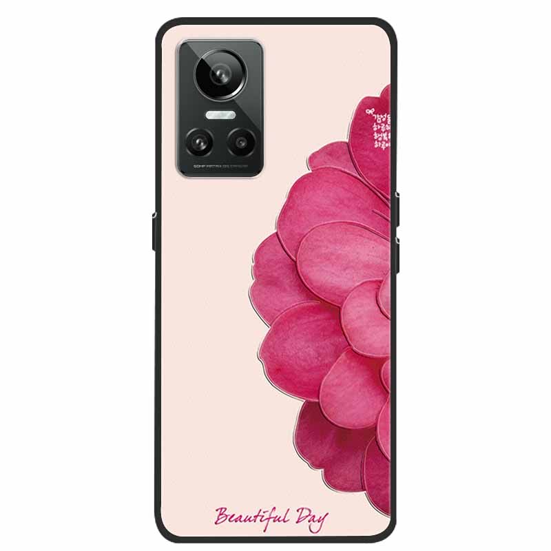 For Realme GT Neo3 5G Case 3D Flower Emboss Soft Silicone Phone Back Cover Case For OPPO Realme GT Neo2 Neo 3 Coque for Bumper