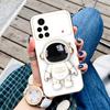 Poco X4 Pro Pocox4 Pro 5g Case Luxury 6D Plating Astronaut Folding Stand Silicone Case For Xiaomi Poco X3 X 3 Poco X4 M4 M3 Pro