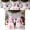 Christmas Decor Plush Santa With Glitter Finish For Holiday Celebration