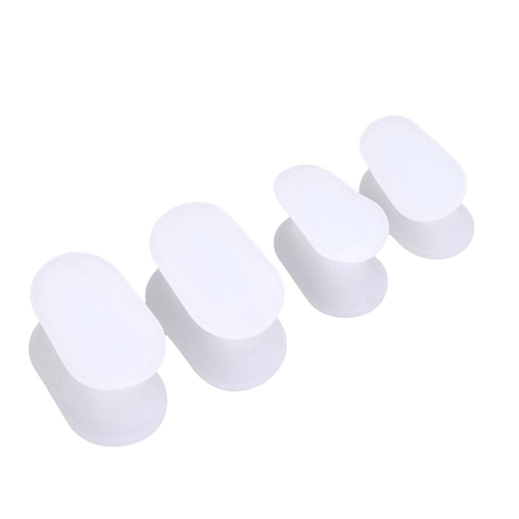 8pairs box Silicone Toe Separator Pain Relief Hallux Valgus Corrector Overlapping Toes Separator