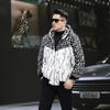 Men S Thick Warm Faux Mink Fur Hooded Jacket Winter Outerwear For Men