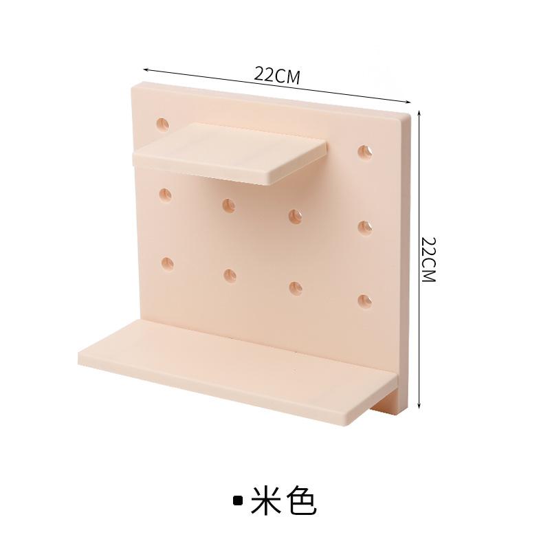 Minimally Designed Plastic Perforated Panel Set For Living Room, Kitchen, Wall, Bedroom Storage, Wall Partition, Household Wall