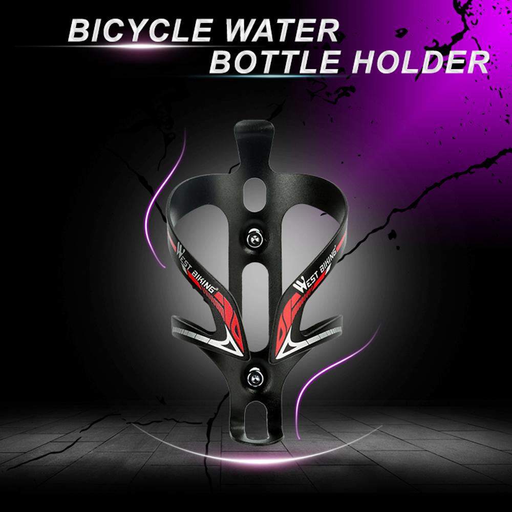 WEST BIKING Aluminum Alloy Water Bottle Holder Bicycle Cycle Drink Rack Cage Bottle Cup Ultralight Mount Bracket