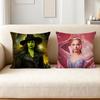 Movie W-wicked Pillow Case Applicable Space For Guest Rooms Interiors Cars Office House Decoration