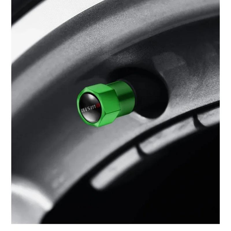 Car Styling Wheel Tires Covered with Automobile Universal Tube Tire Air Valve Cap Dustproof for Nissan NISMO Tiida Teana GTR GTR