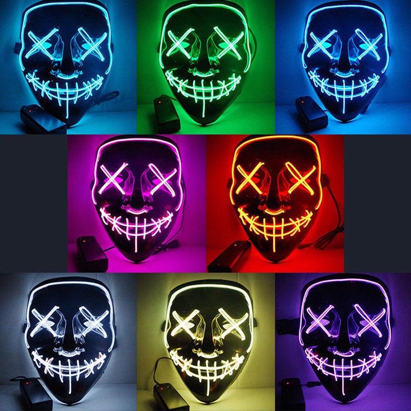 3-Modi Halloween Gruselmaske für Cosplay mit komfortablem, einzigartigem, ergonomischem Design