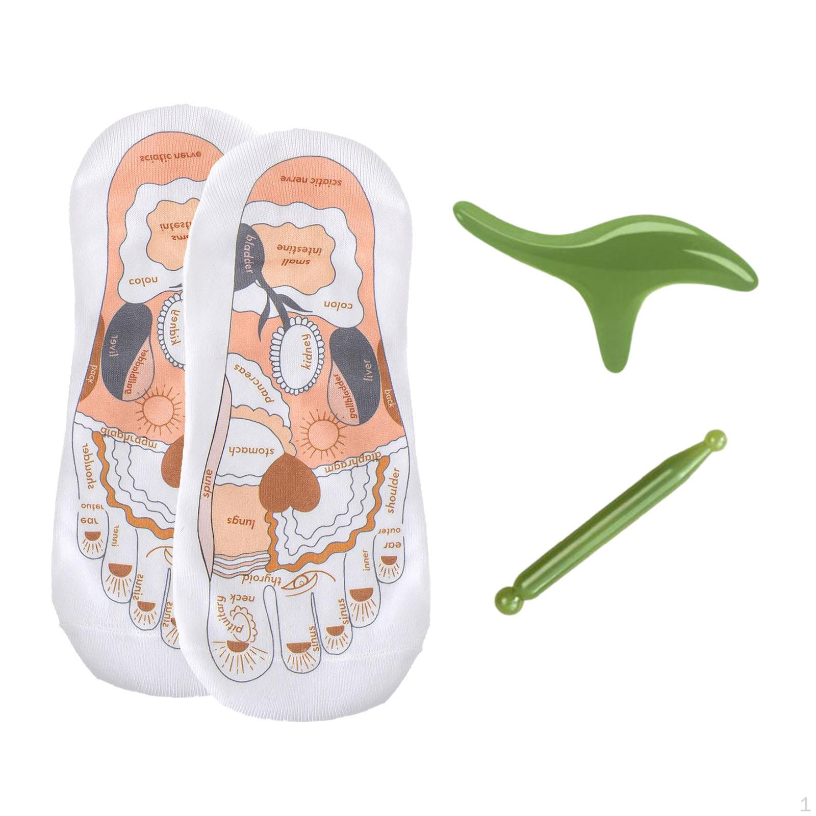 

Акупунктурные носки для массажа стоп и рефлексотерапии для взрослых S зелёный