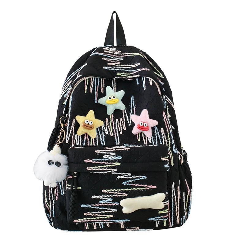 Schultasche im koreanischen Stil für Highschool-Mädchen, High, sieht süß aus, süßer Rucksack, weiblich, Junior Highschool, College-Studentin, Soft Girl Reise-Rucksack Single Pack