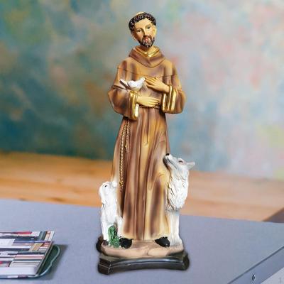 Religious Figure Standing Statue Collectible Figurine Crafts Decor Polyresin Character Sculptures