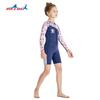 Children's Diving Suit 2.5MM One-piece Long Sleeve Shorts Women Snorkeling Surfing Warm Jellyfish Swimming