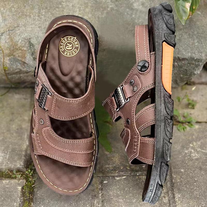

Men s sandals men s beach shoes non-slip and wear-resistant outer slippers men s summer breathable men s comfortable sandals men s 44