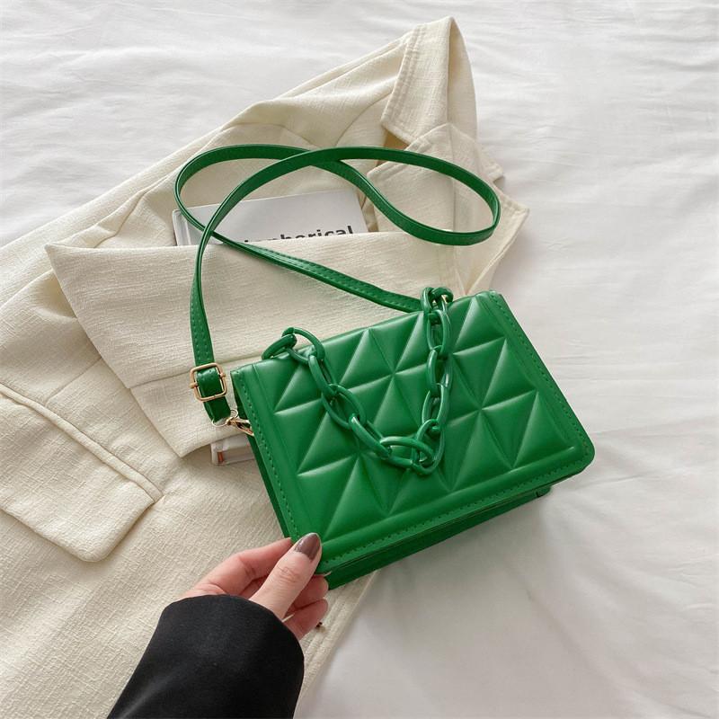 Elegant Simple Casual Crossbody Bag For Women 2024 Spring New Vintage Style