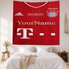 Bayern Munich Custom Your Name Wall Decor Tapestry Art For Pet Memorial Birthdaywedding Party Backdrop Family Gift