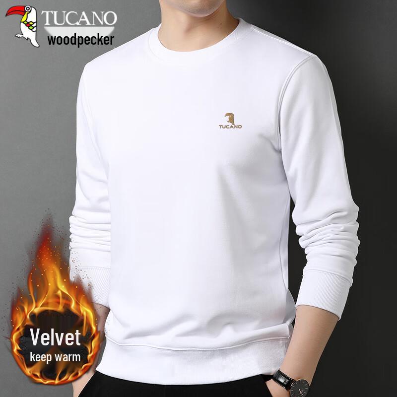 Tucano Men's Cotton Blend Crew Neck Sweatshirt