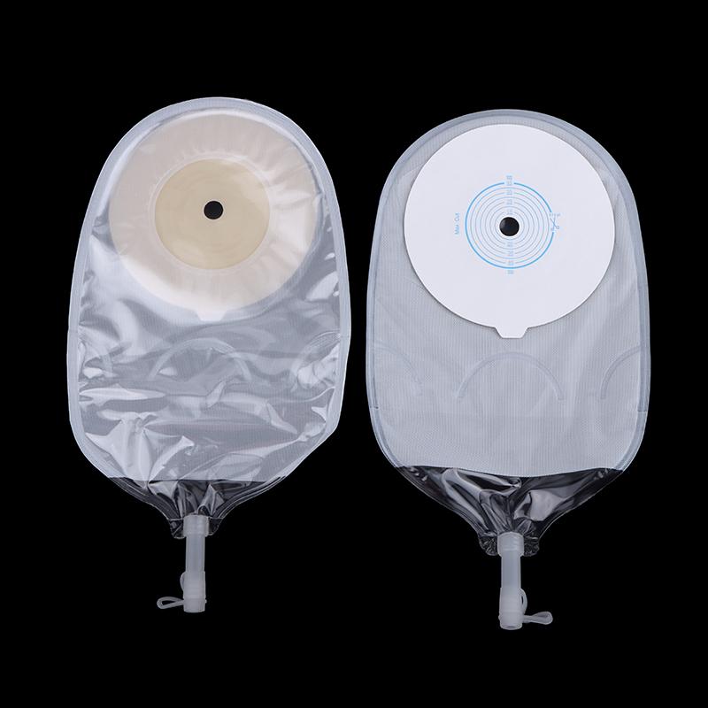 10 Pcs Drain Valve One-Piece System Colostomy Bags For Adults Disposable Colostomy Pouch Opening 20-65Mm With Clip Closure