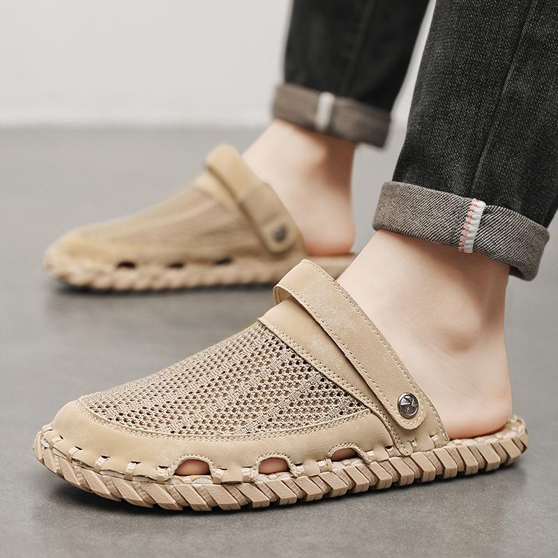 New Summer Men's Casual Fashion Sandals Men's Large Size 38-46 Two-in-one Beach Sandals Men's Shoes