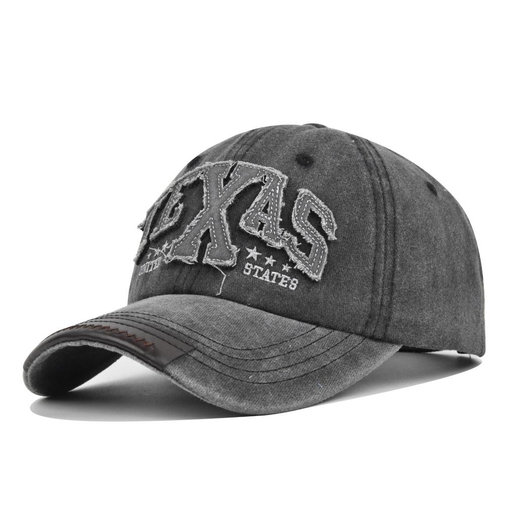 

New Letter Embroidery Baseball Cap For Men Women High Quality Adjustable Cotton Summer Vintage Sun Protection Fashionable Hat 54-60cm