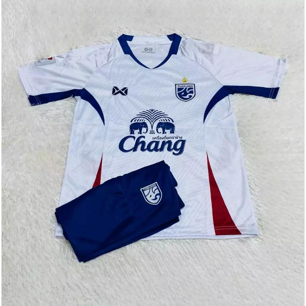 Thailand FOOTBALL SOCCER NATION TEAM JERSEY SHIRT HOME FAN Print Polo Unisex Men Women Quick Dry Short Sleeve Uniform Elephant Logo Sport